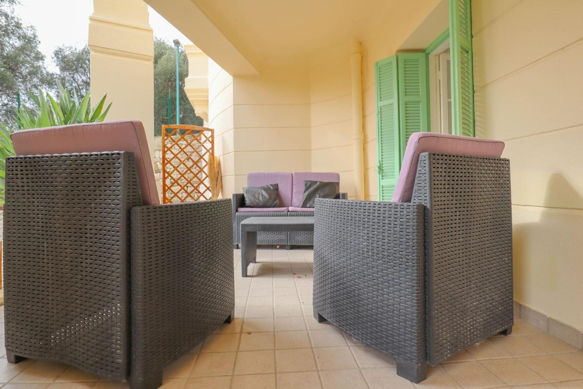 "Le Garavan Palace" Idyllique, Proche Gare Et Plage Menton Exterior photo